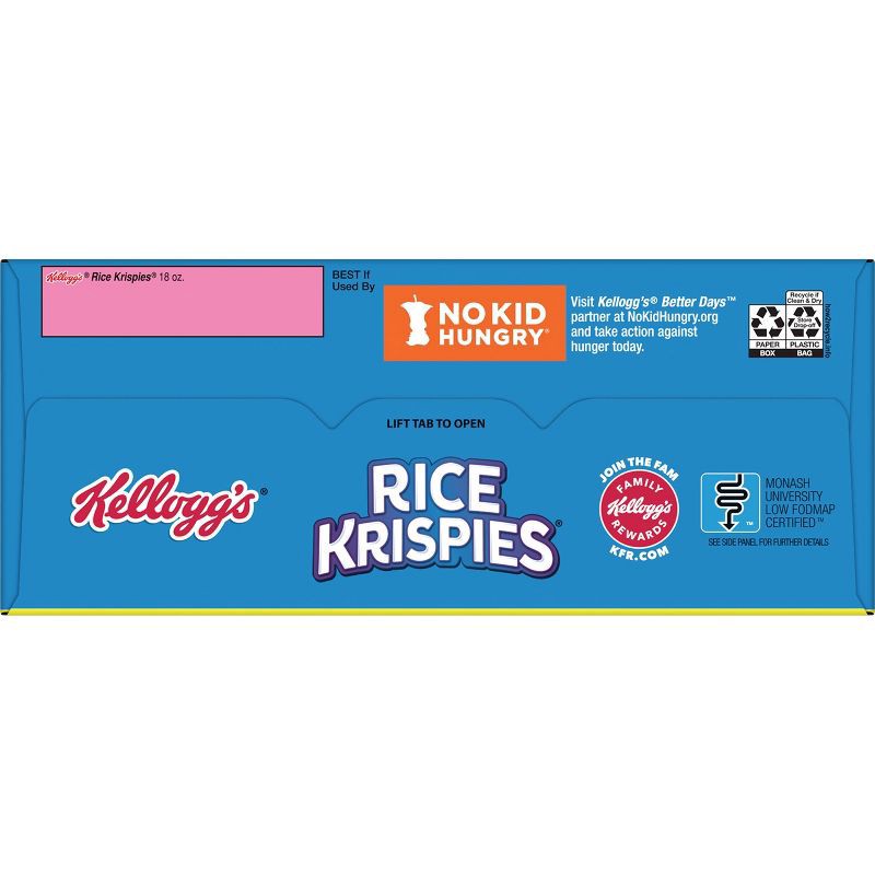 slide 8 of 11, Kellogg's Rice Krispies - 18.0oz, 18.0 oz