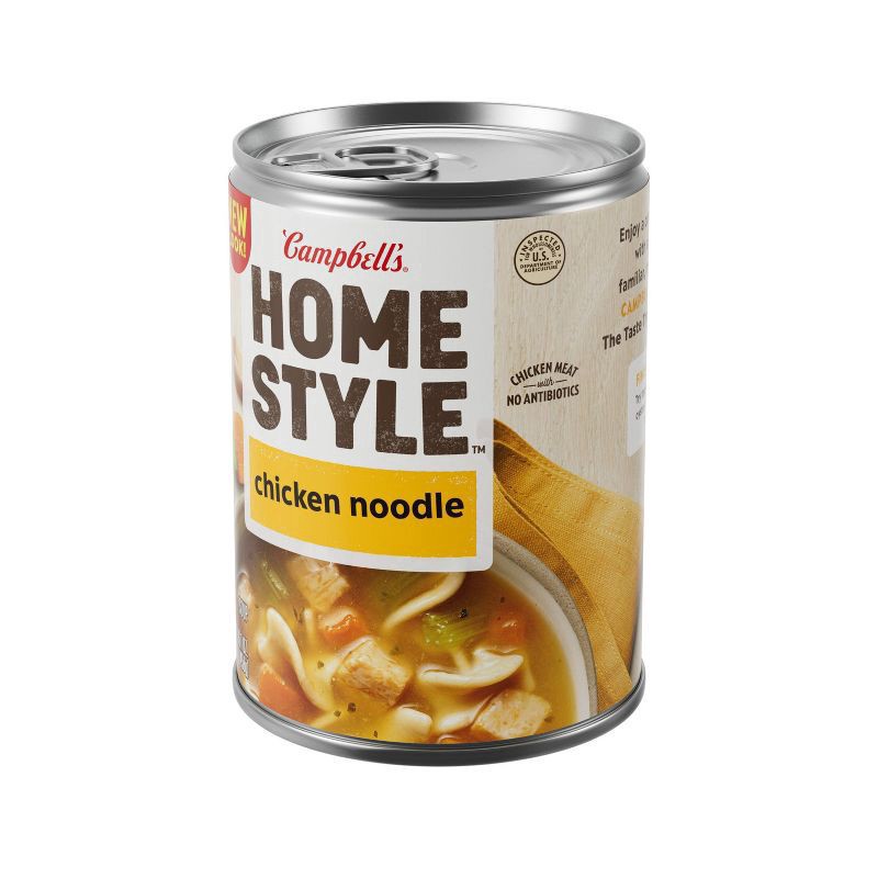 slide 4 of 6, Campbell's Homestyle Chicken Noodle Soup, 16.1 OZ Can, 16.100 oz