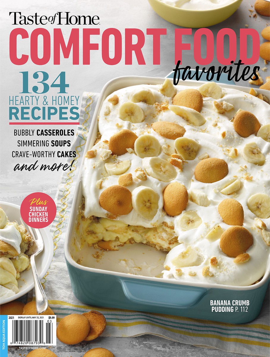 slide 2 of 2, Taste of Home Magazine, Comfort Food Favorites, Aqua Edition, 1 ct