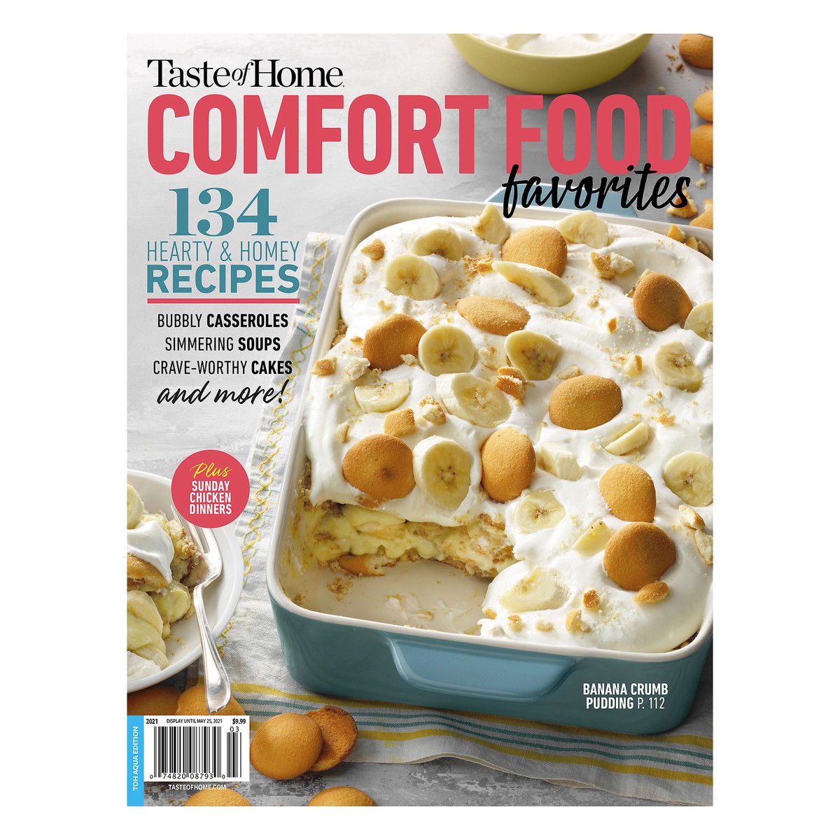 slide 1 of 2, Taste of Home Magazine, Comfort Food Favorites, Aqua Edition, 1 ct