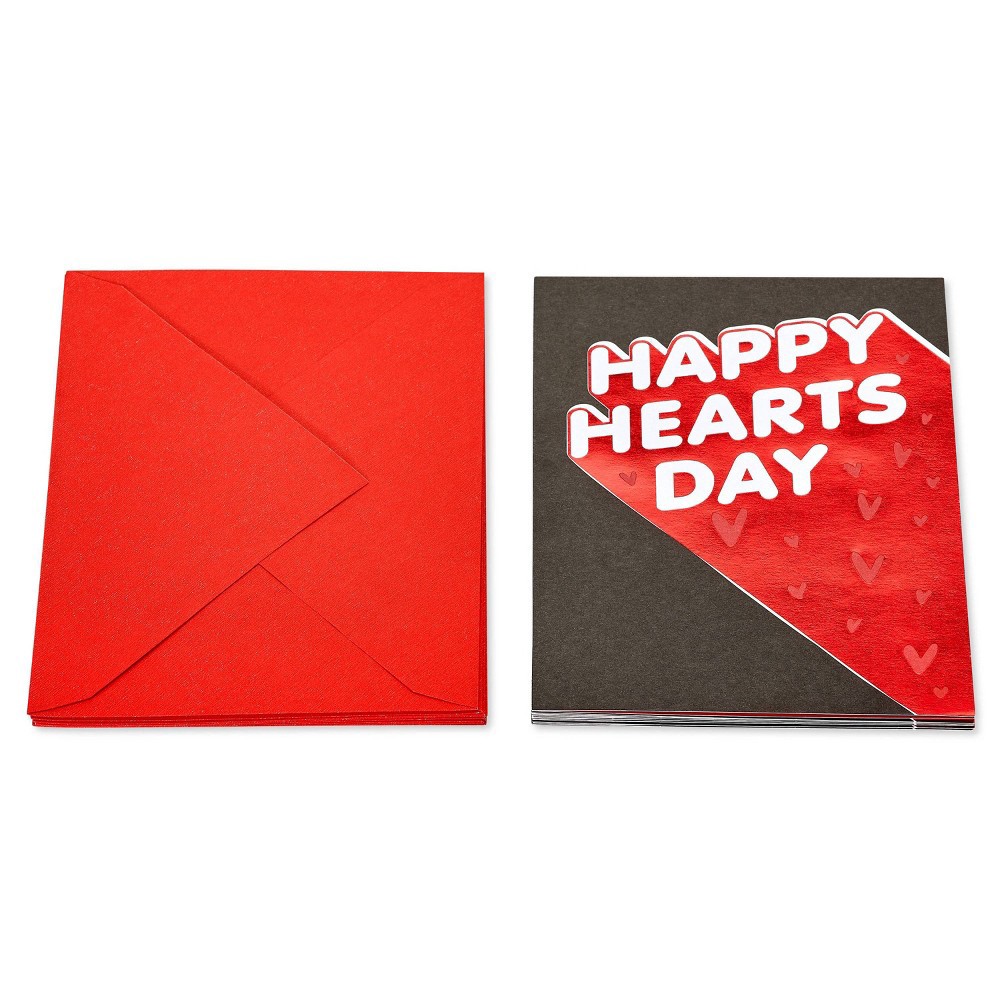 slide 6 of 7, Carlton Cards Valentine's Day Cards Bold Lettering, 8 ct