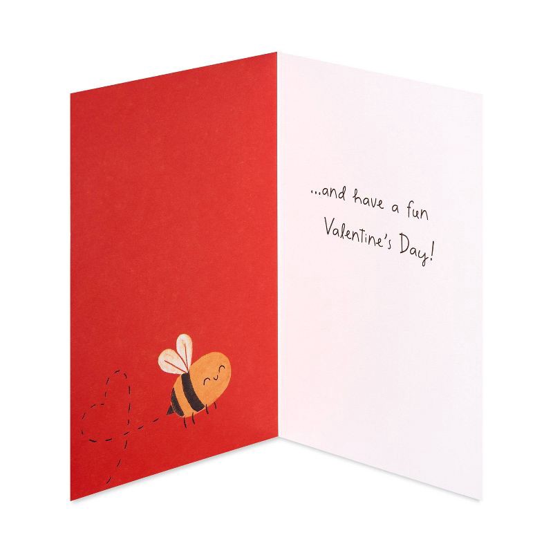 slide 2 of 7, Carlton Cards 8ct Valentine's Day Cards Bee, 8 ct