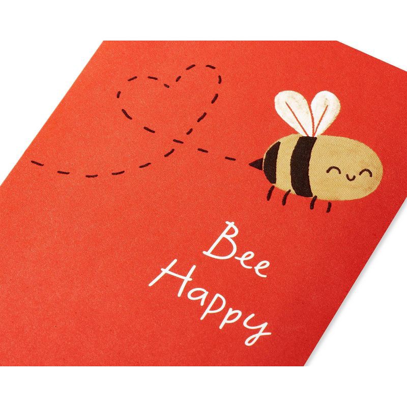 slide 3 of 7, Carlton Cards 8ct Valentine's Day Cards Bee, 8 ct