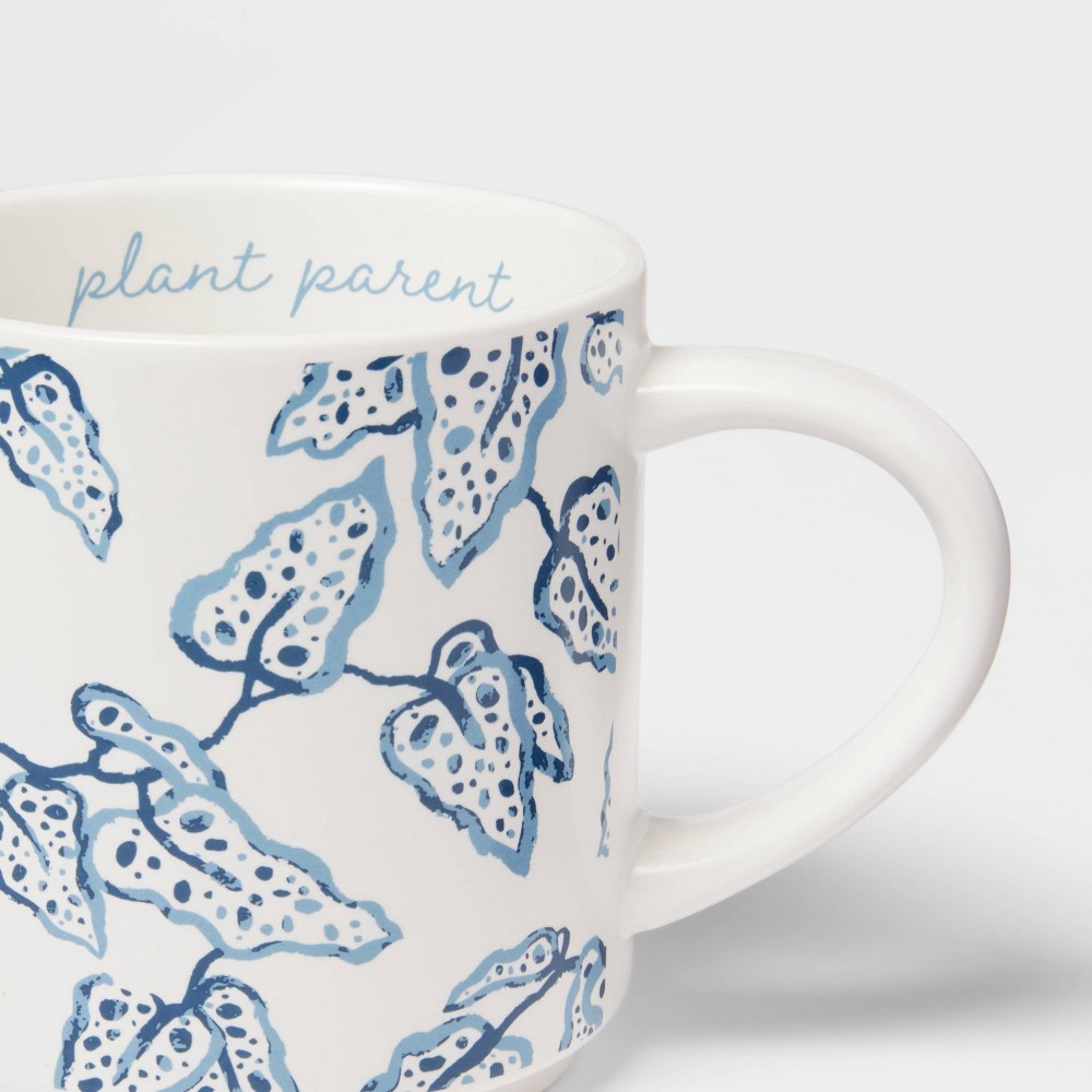 slide 3 of 3, 16oz Stoneware Plant Parent Mug - Threshold, 16 oz