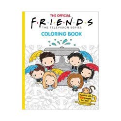 Scholastic The Official Friends Coloring Book (Media Tie-In) - (Paperback)