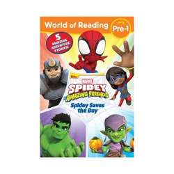World of Reading Spidey Saves the Day - by Disney Books (Paperback)