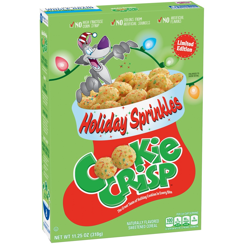 Limited Edition Holiday Sprinkles Cookie Crisp Cereal 1125 Oz Shipt