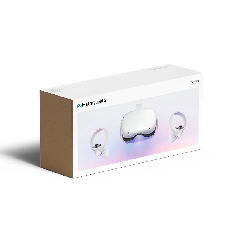 slide 6 of 9, Meta Quest 2: All-In-One Wireless VR Headset - 128GB, 1 ct