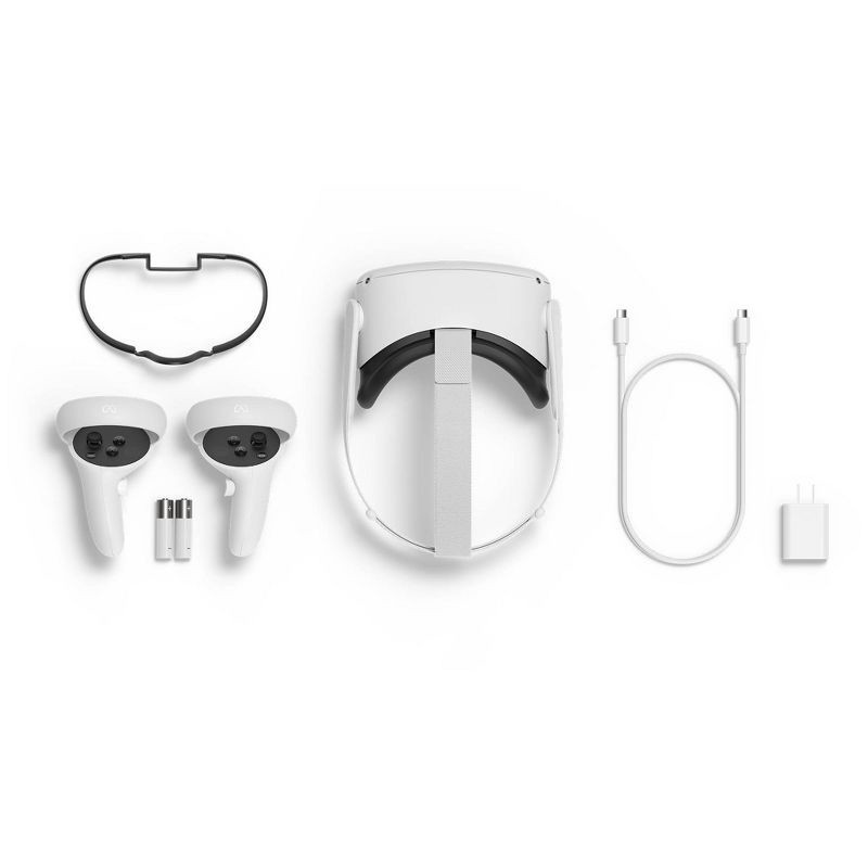 slide 4 of 9, Meta Quest 2: All-In-One Wireless VR Headset - 128GB, 1 ct