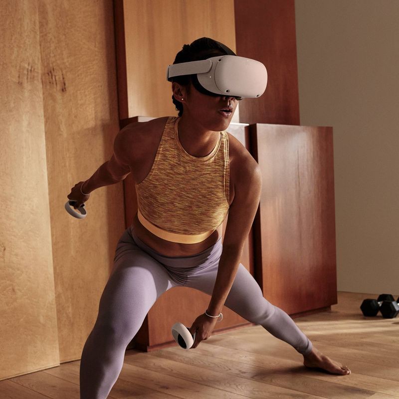 slide 7 of 9, Meta Quest 2: All-In-One Wireless VR Headset - 128GB, 1 ct