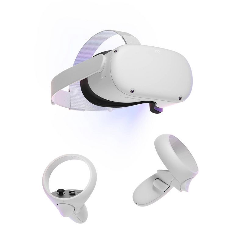 slide 1 of 9, Meta Quest 2: All-In-One Wireless VR Headset - 128GB, 1 ct