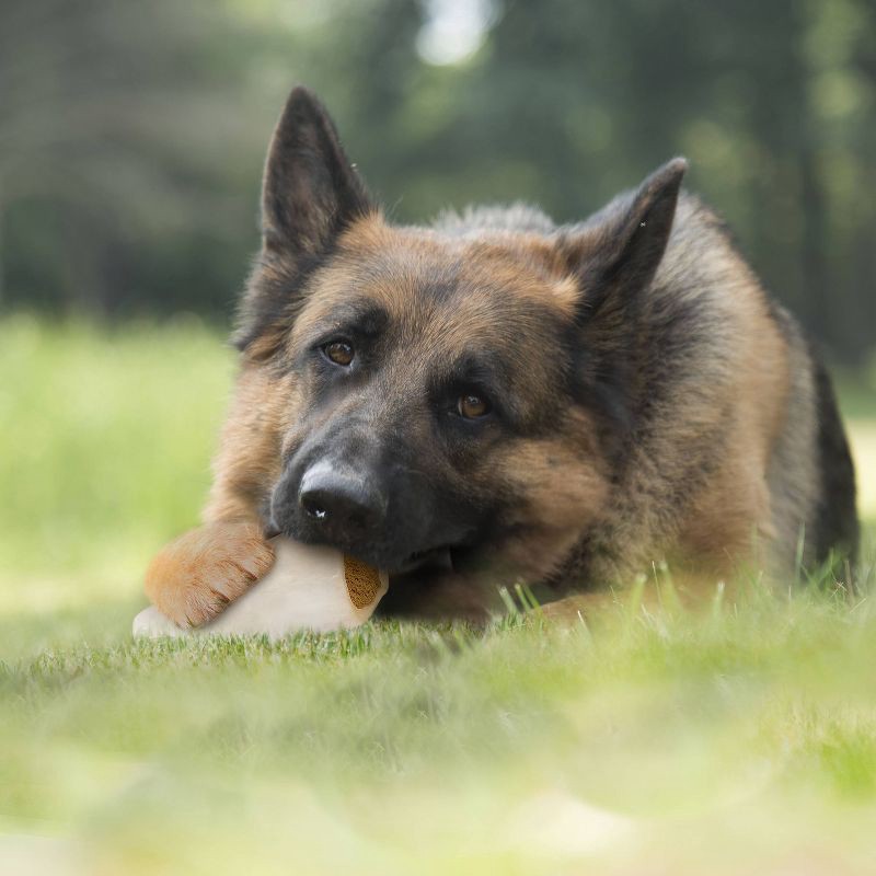 slide 3 of 4, Cadet Double Stuffed Bacon and Cheese Shinbone Dog Treats - 8.5oz, 8.5 oz