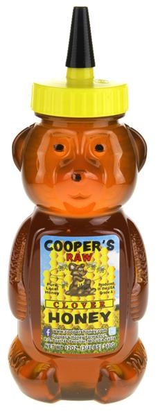 slide 1 of 1, Cooper's Honey Cooper's Raw Clover Honey, 12 oz