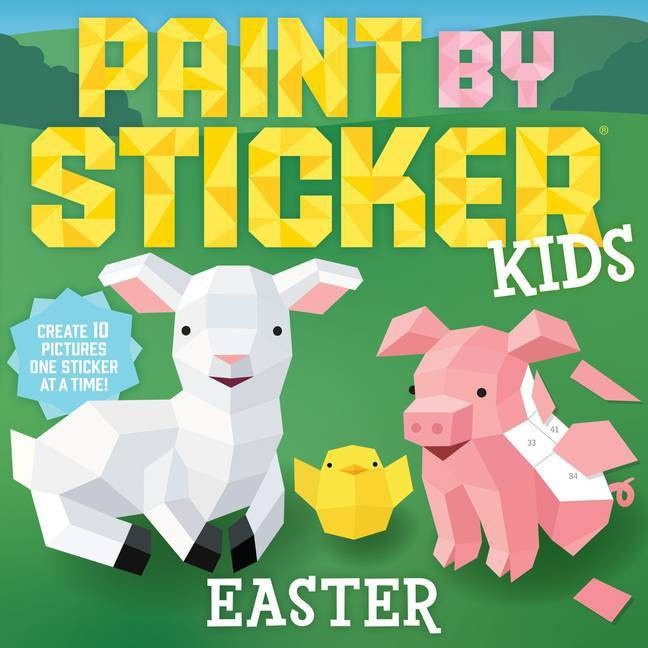 slide 1 of 1, Paint by Sticker Kids: Easter - by Workman Publishing (Paperback), 1 ct