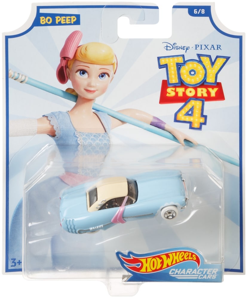 slide 1 of 1, Mattel Hot Wheels Disney Pixar Toy Story 4 Bo Peep Character Car, 1 ct