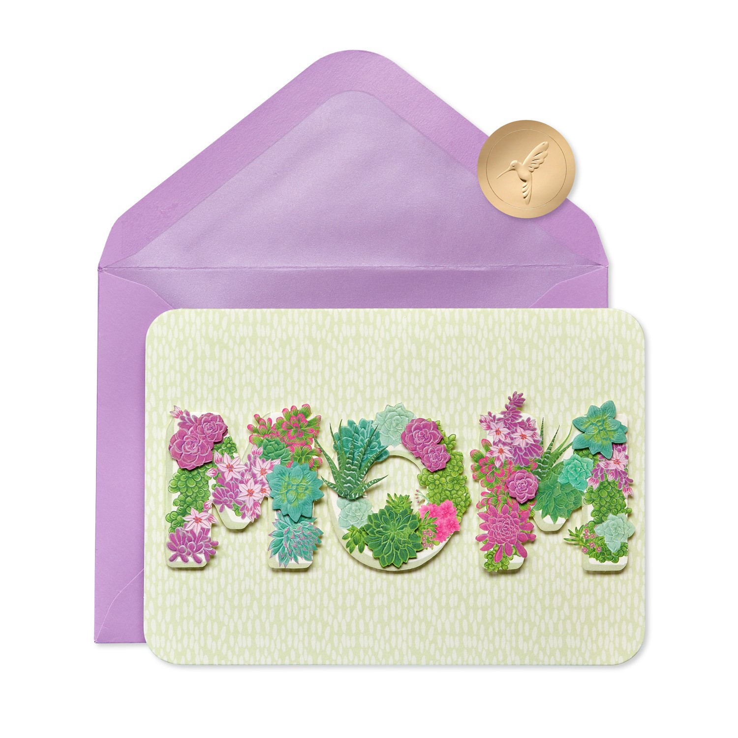 slide 1 of 1, Mother's Day Card Mom Succulent Planters - PAPYRUS, 1 ct