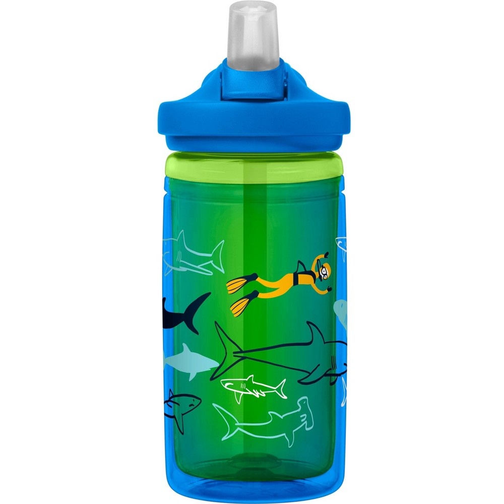 CamelBak Eddy+ Kids' Tritan Renew Water Bottle - Scuba Sharks 14 oz