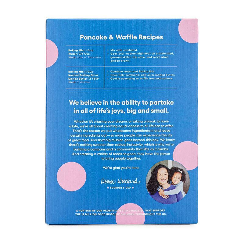 slide 2 of 7, Partake Gluten Free Classic Pancake & Waffle Mix - 10oz, 10 oz