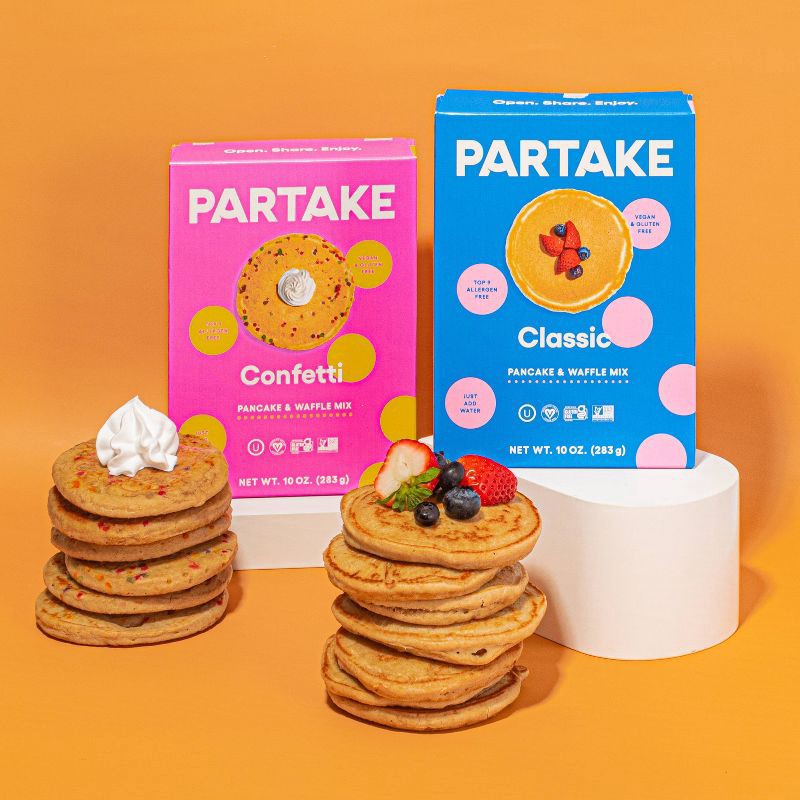 slide 7 of 7, Partake Gluten Free Classic Pancake & Waffle Mix - 10oz, 10 oz