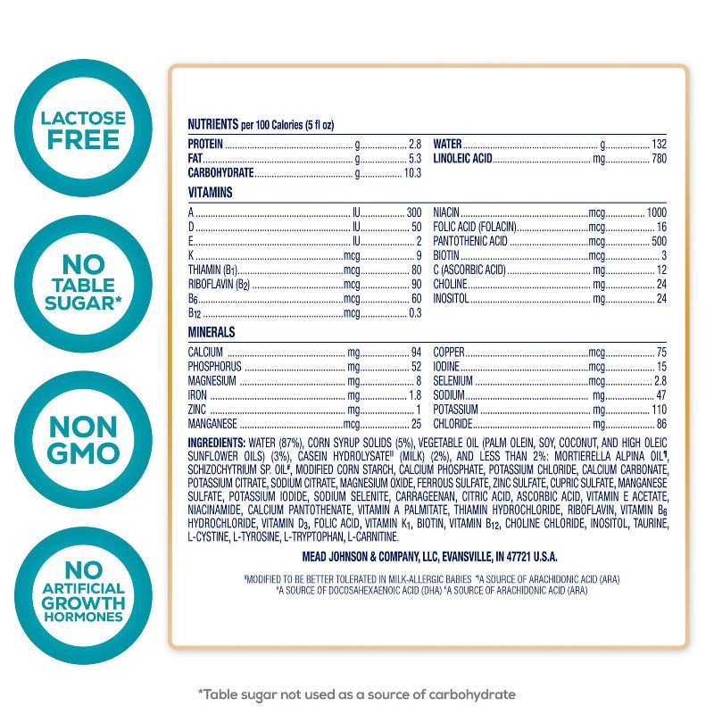 slide 3 of 12, Enfamil Nutramigen Hypoallergenic Ready to Feed Infant Formula - 8 fl oz Each/6ct, 6 ct; 8 fl oz