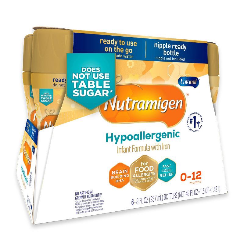 Enfamil Nutramigen Hypoallergenic Ready to Feed Infant Formula 8 fl