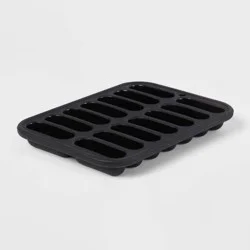 Silicone Ice Tray Black - Room Essentials™: 14-Cavity Dishwasher-Safe Mold, 8.55 Volume Capacity