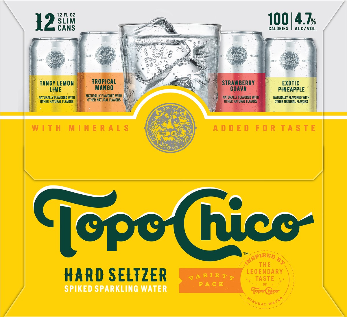 slide 8 of 9, Topo Chico Hard Seltzer, Variety Pack, 12 ct; 12 oz
