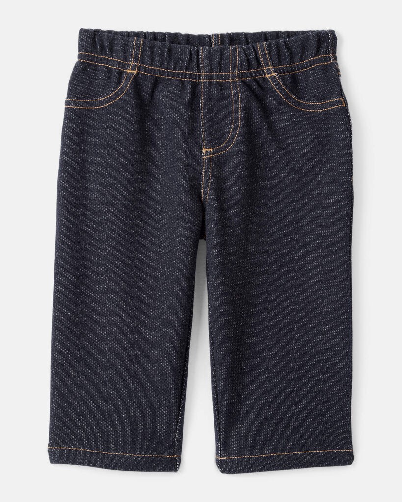 slide 2 of 6, Carter's Baby Girl 3-Piece Heart Quilted Vest Outfit Set - Red Blue 24M, 3 pc