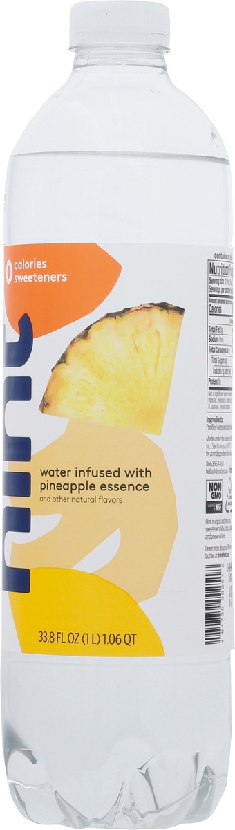 slide 8 of 9, Hint Pineapple Water - 33.8 fl oz, 33.8 fl oz