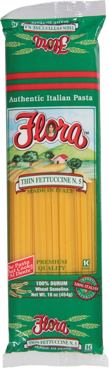 slide 6 of 9, Flora No. 5 Thin Fettuccine 16 oz, 16 oz