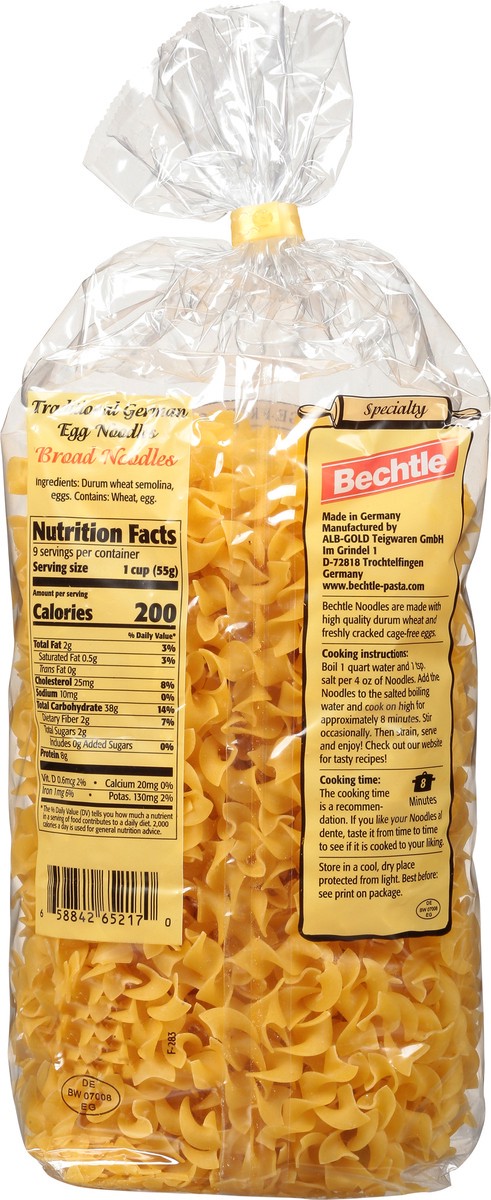 slide 5 of 9, Bechtle Broad Pasta Noodles, 17.6 oz