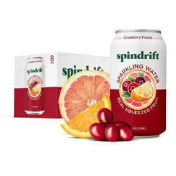 Spindrift Cranberry Punch Sparkling Water - 8pk/12 fl oz