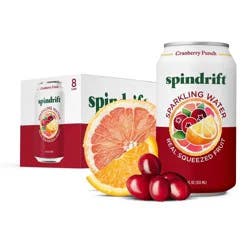 Spindrift Cranberry Punch Sparkling Water - 8pk/12 fl oz