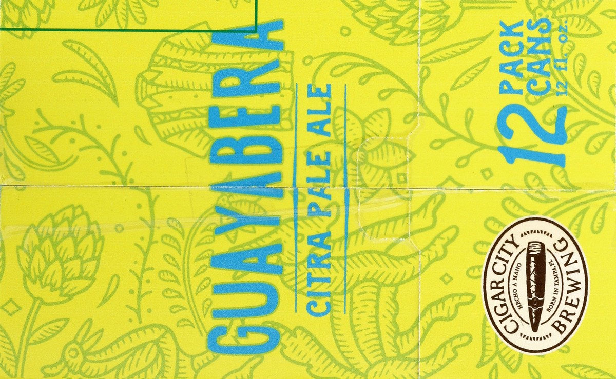 slide 2 of 6, Cigar City Brewing Cigar City Guayabera Citra Pale Ale 12 Pack 12 fl oz Can, 12 oz