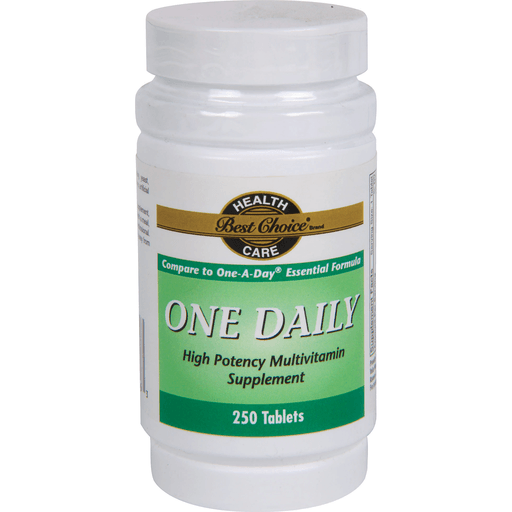 slide 1 of 1, Best Choice One Daily Multiple Vitamin Tablets, 250 ct