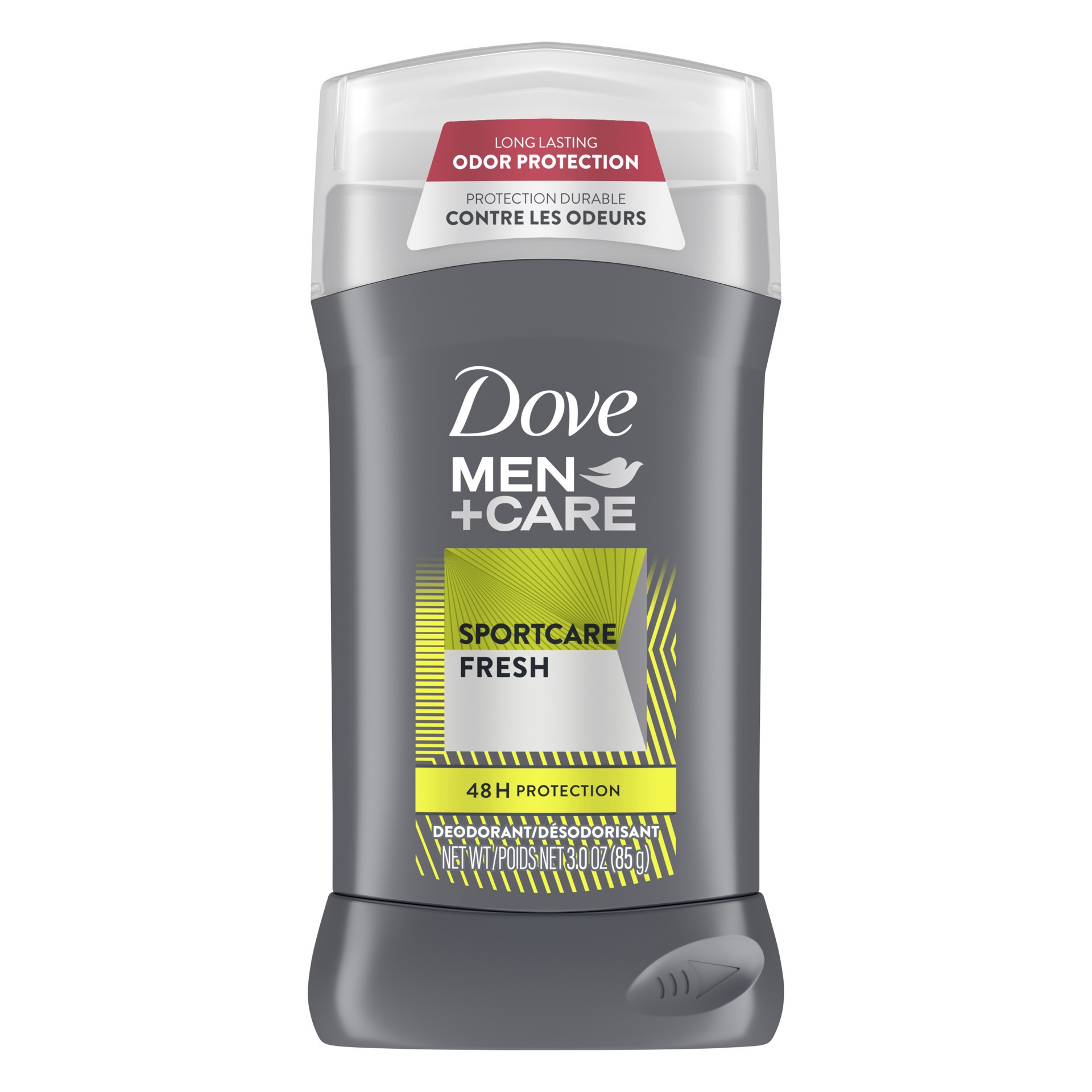 slide 1 of 5, Dove Men+Care Deodorant Stick Active Fresh, 3 oz