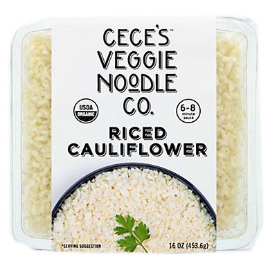 slide 1 of 1, Veggie Noodle Co. Organic Riced Cauliflower, 16 oz