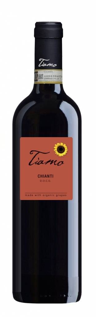 slide 1 of 1, Tiamo Organic Chianti, 2016, 750 ml