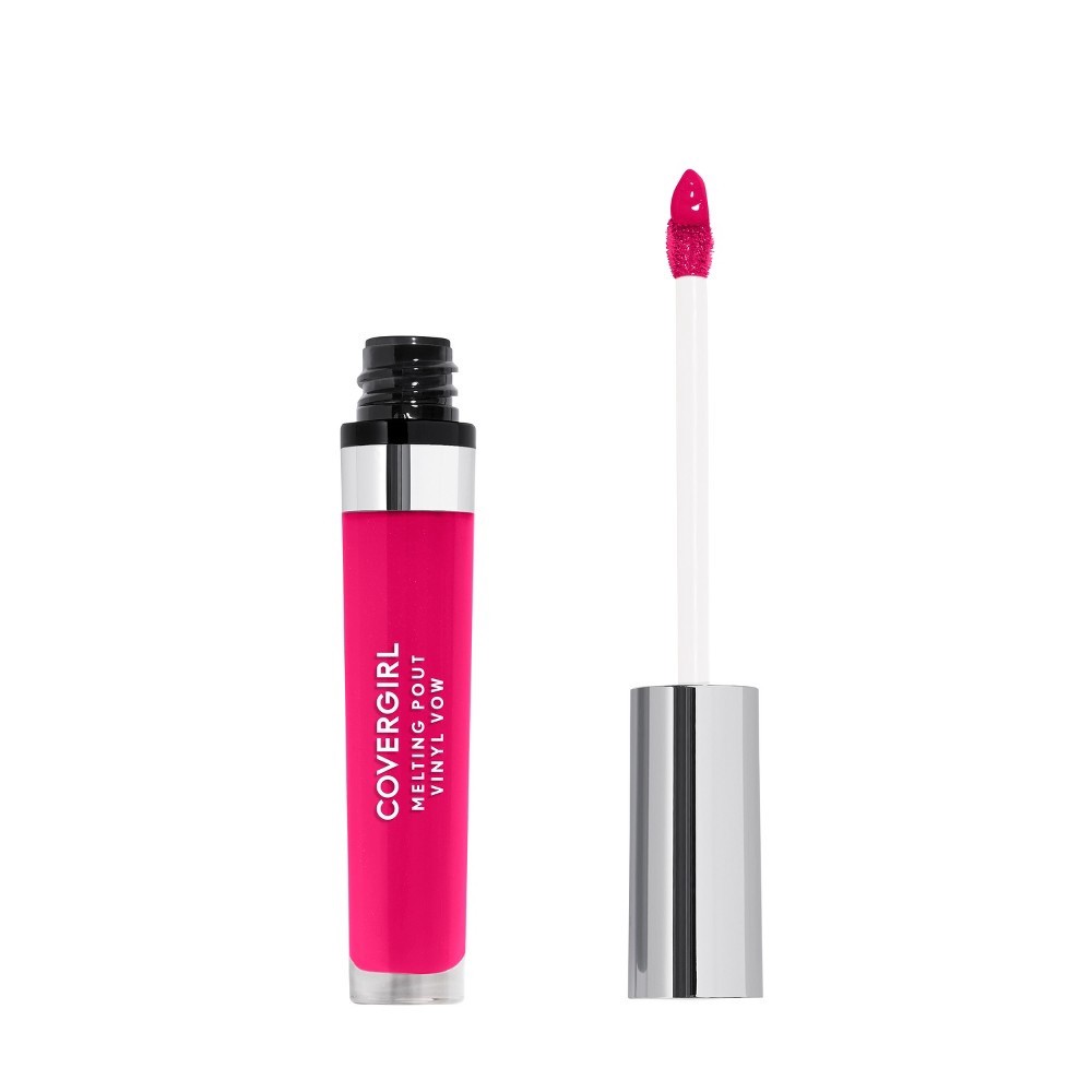 slide 2 of 3, Covergirl Melting Pout Vinyl Vow Lipgloss, Vibrant thing, 2.427 oz