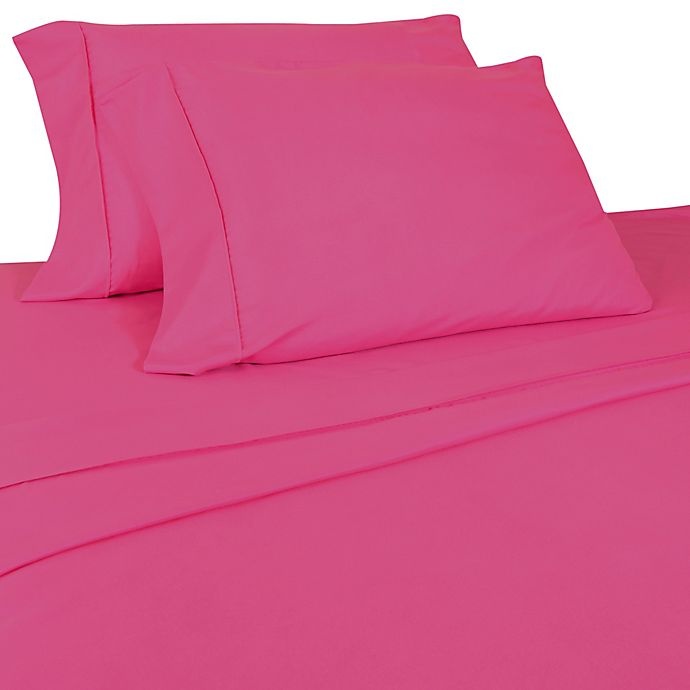 slide 1 of 1, Home Dynamix Micro Lush Microfiber California King Sheet Set - Pink, 1 ct