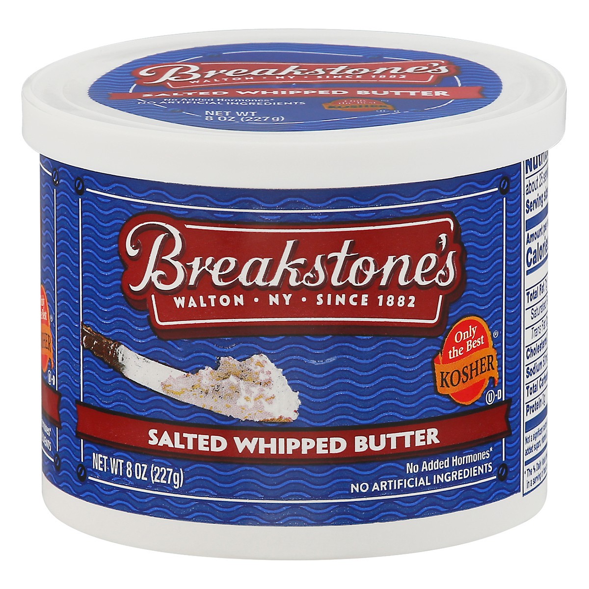 slide 1 of 2, Breakstone's Salted Whipped Butter 8 oz, 8 oz