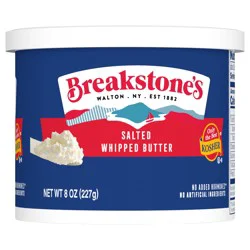 Breakstone's All Natural Salted Whipped Butter