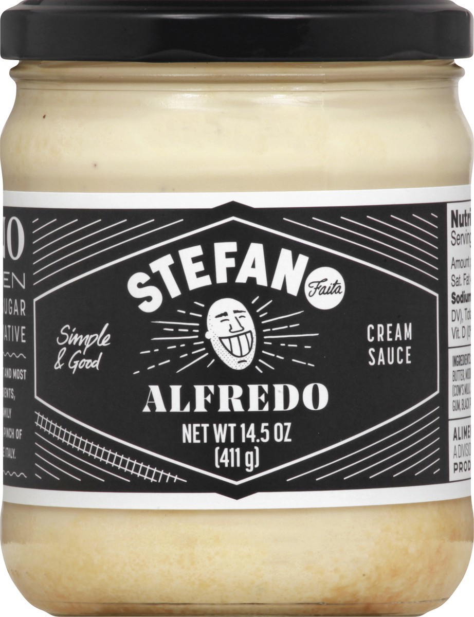 slide 1 of 12, Stefano Faita Alfredo Cream Sauce 14.5 oz, 14.5 oz