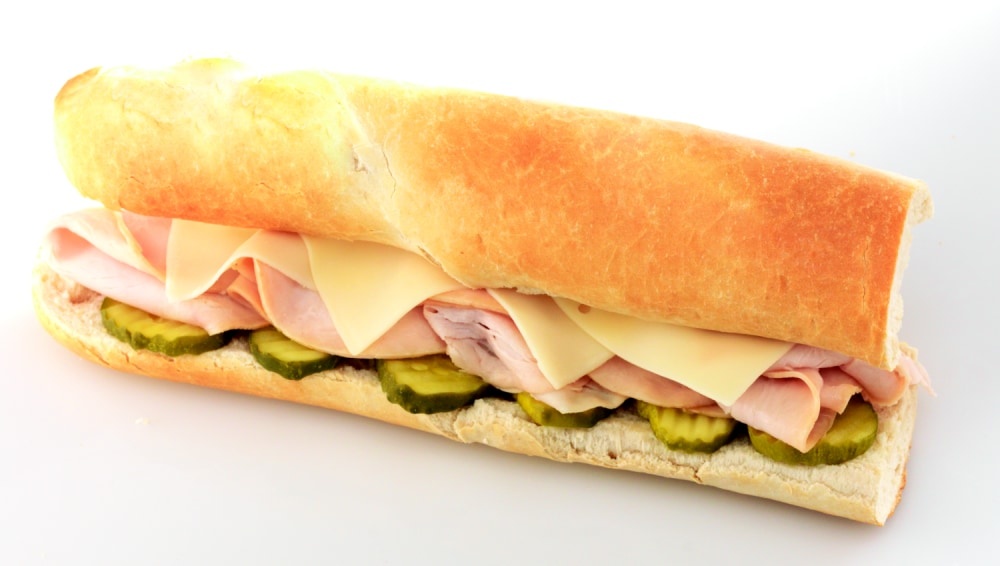 slide 1 of 1, Antone's Turkey & Swiss Po-Boy Sandwich, 6.5 oz