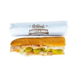 Antone's Turkey & Swiss Po-Boy Sandwich