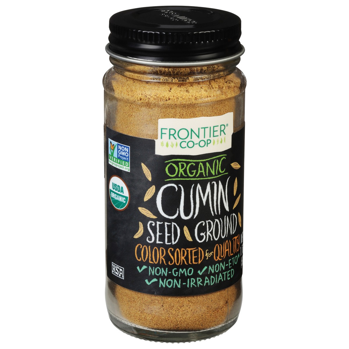 slide 2 of 9, Frontier Co-Op Organic Ground Cumin Seed 1.76 oz, 1.76 oz