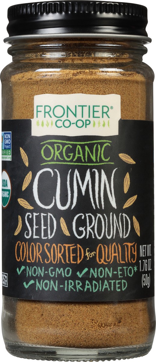 slide 6 of 9, Frontier Co-Op Organic Ground Cumin Seed 1.76 oz, 1.76 oz