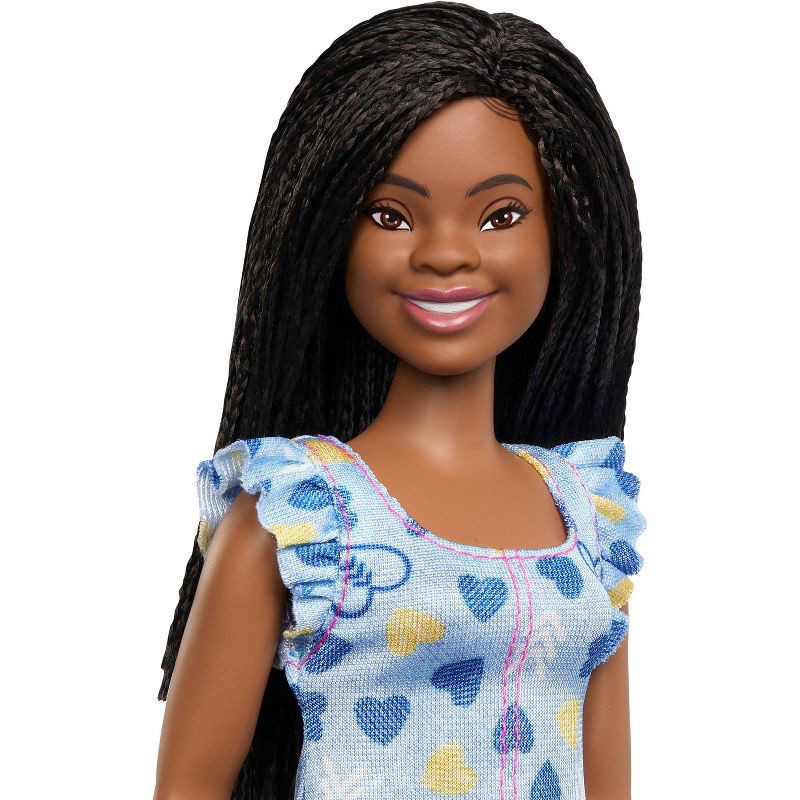 slide 2 of 6, Barbie 13.25'' Fashionista Doll with Down Syndrome, 1 ct