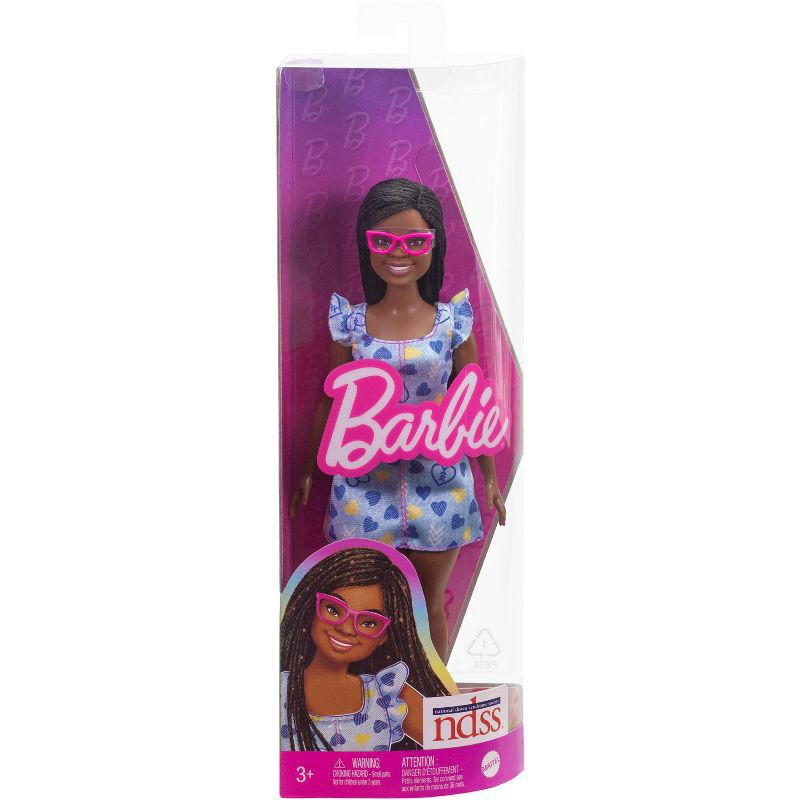 slide 4 of 6, Barbie 13.25'' Fashionista Doll with Down Syndrome, 1 ct