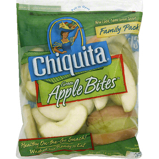 slide 2 of 3, Chiquita Red Apple Bites Family Pack, 14 oz